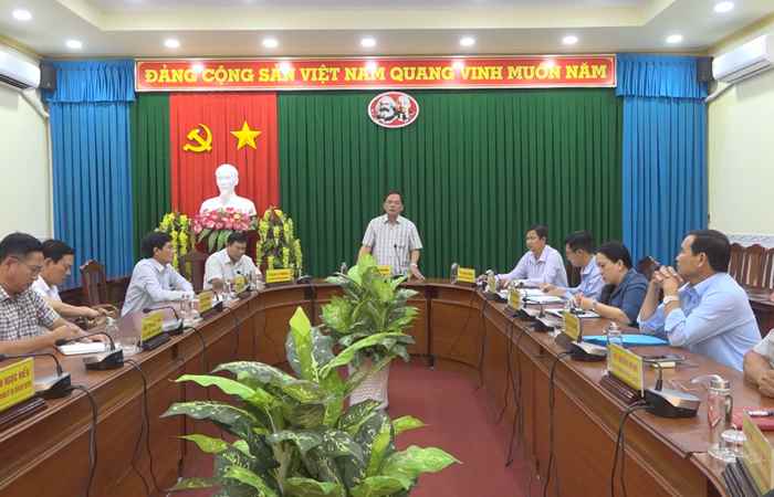 Mỹ Xuyên chỉ đạo công tác phòng, chống dịch COVID-19