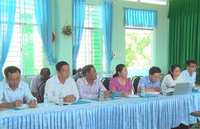 Cù Lao Dung: Ban Thường vụ Huyện ủy họp định kỳ tháng 8-2023