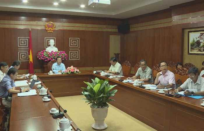 Họp Ban Cán sự Đảng UBND tỉnh Sóc Trăng