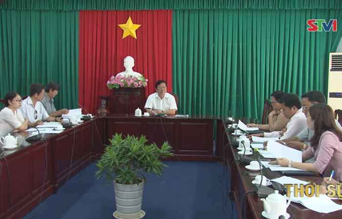 Họp Hội đồng Thẩm định giá đất tỉnh Sóc Trăng