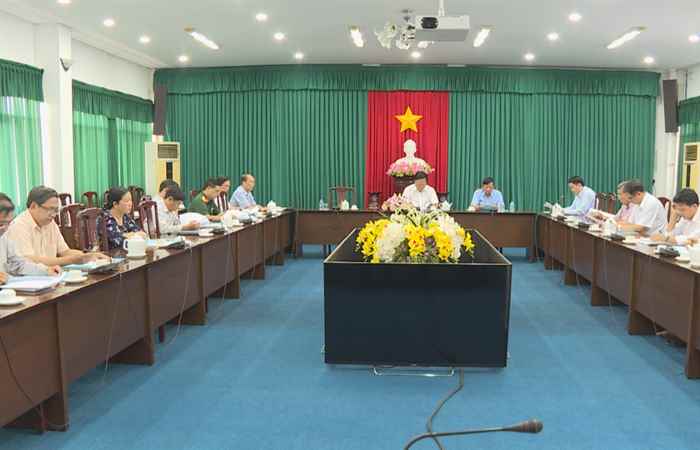 Họp Hội đồng thẩm định xét công nhận xã đạt chuẩn nông thôn mới giai đoạn 2017 – 2020