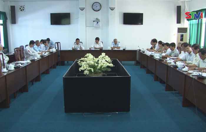 Họp Hội đồng thông qua đề cương dự án thiết lập hành lang bảo vệ bờ biển tỉnh Sóc Trăng