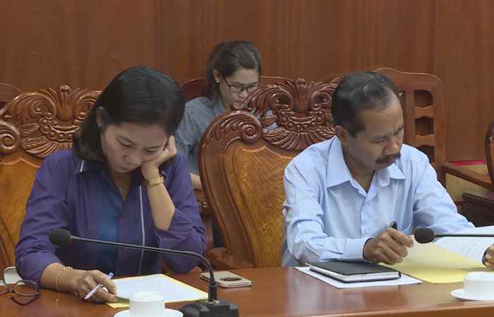 Họp Tiểu ban Tiếp tân khánh tiết phục vụ Lễ hội Ooc-om-boc năm 2017