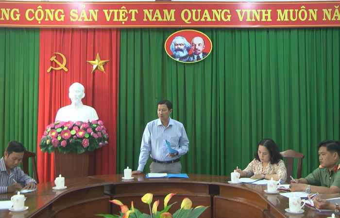 Mỹ Xuyên họp Tổ tuyên truyền các Dự án đầu tư xây dựng công trình trọng điểm trên địa bàn  