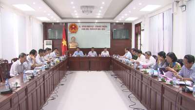 Họp ủy ban Bầu cử tỉnh thông qua danh sách chính thức những người ứng cử đại biểu Quốc hội khóa XIV đơn vị tỉnh Sóc Trăng và đại biểu HĐND tỉnh nhiệm kỳ 2016 – 2021