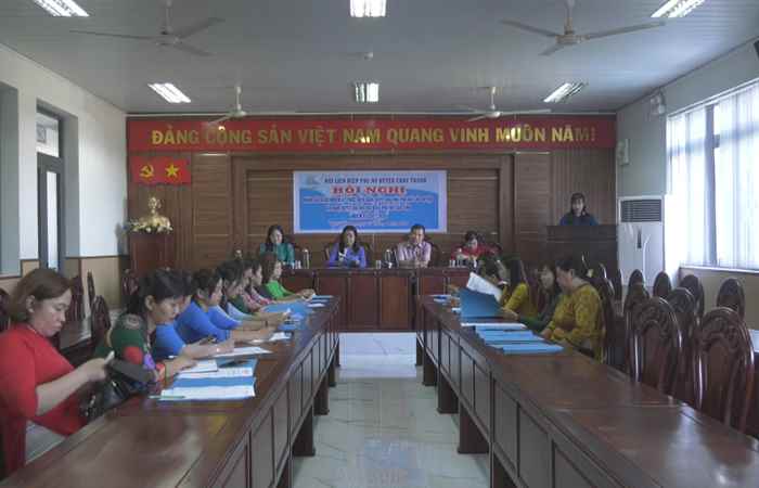 Châu Thành: Hội LHPN đánh giá thực hiện Nghị quyết Đại hội các cấp 