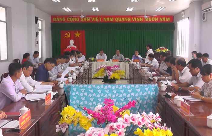 Huyện Châu Thành đánh giá công tác phòng, chống dịch và tiêm phòng vaccine phòng COVID-19