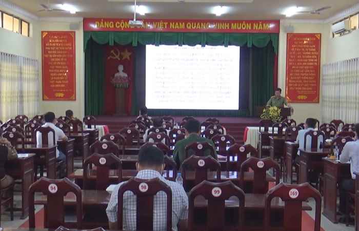 Huyện Mỹ Tú tập huấn nghiệp vụ cho Cộng tác viên dư luận xã hội và cán bộ Tuyên giáo cơ sở