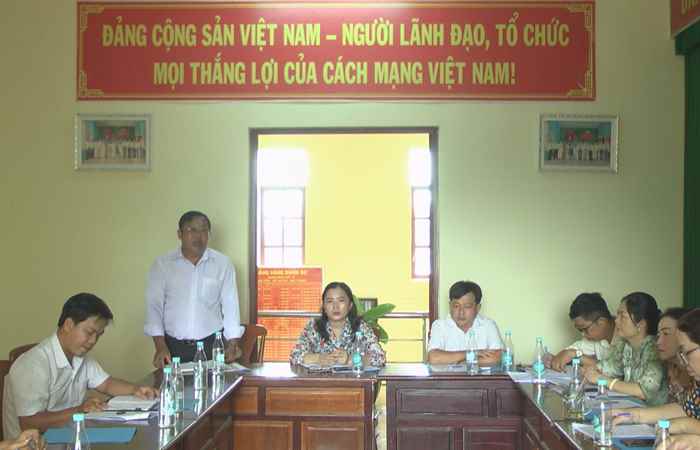 Mỹ Xuyên kiểm tra công tác cải cách hành chính và Nội vụ tại một số cơ quan, đơn vị