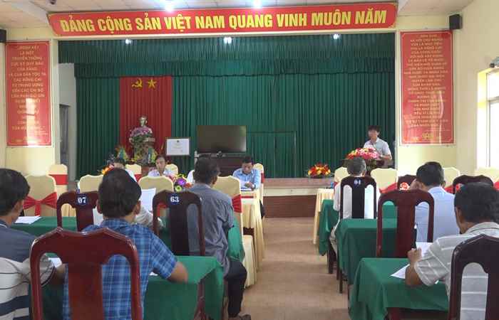 Huyện Mỹ Xuyên kiểm tra việc thực hiện chính sách Bảo hiểm tại các xã, thị trấn 