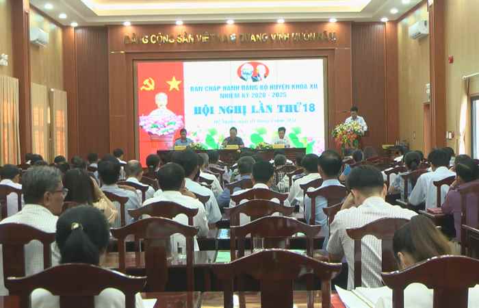 Huyện ủy Mỹ Xuyên sơ kết tình hình kinh tế - xã hội Quý I-2024