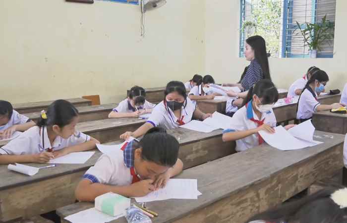 Kế Sách: Khai mạc cuộc thi Văn hay, chữ tốt cấp huyện năm học 2023-2024