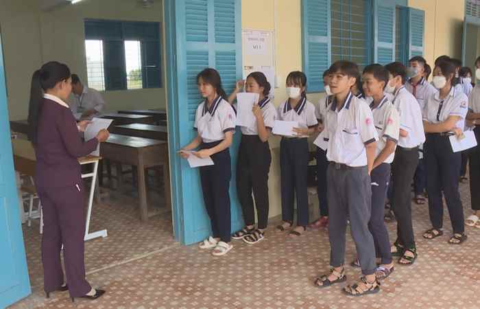 Kế Sách: Kỳ thi tuyển sinh vào lớp 10 năm học 2023-2024 an toàn, nghiêm túc, đúng quy chế