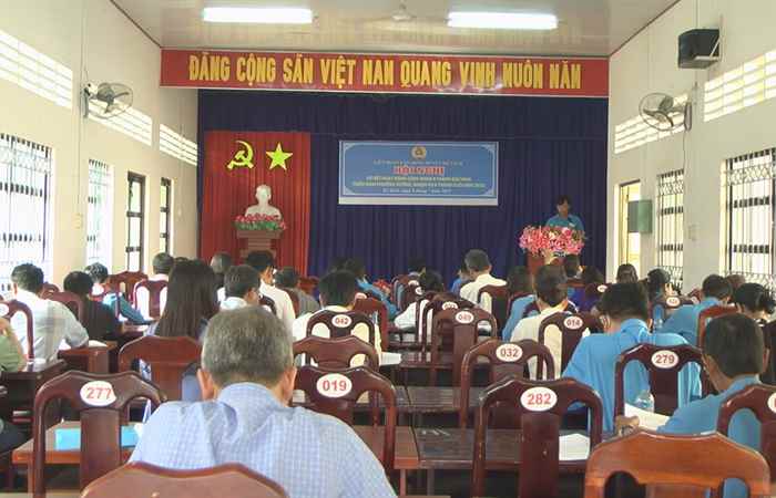 Kế Sách: Liên đoàn Lao động sơ kết hoạt động 6 tháng đầu năm 2022