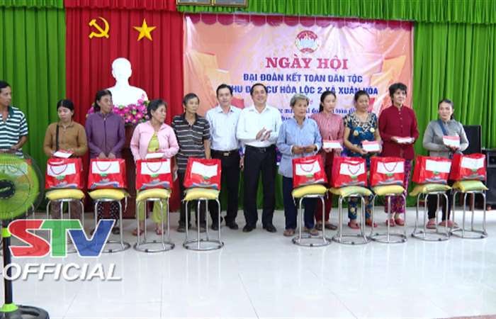 Kế Sách: Ngày hội Đại đoàn kết toàn Dân tộc Khu dân cư Hòa Lộc 2, xã Xuân Hoà