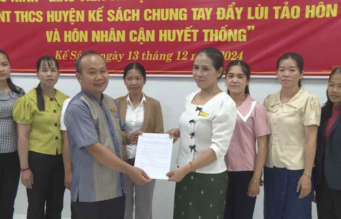 Kế Sách: Ra mắt mô hình “ Chung tay đẩy lùi tảo hôn và hôn nhân cận huyết thống”