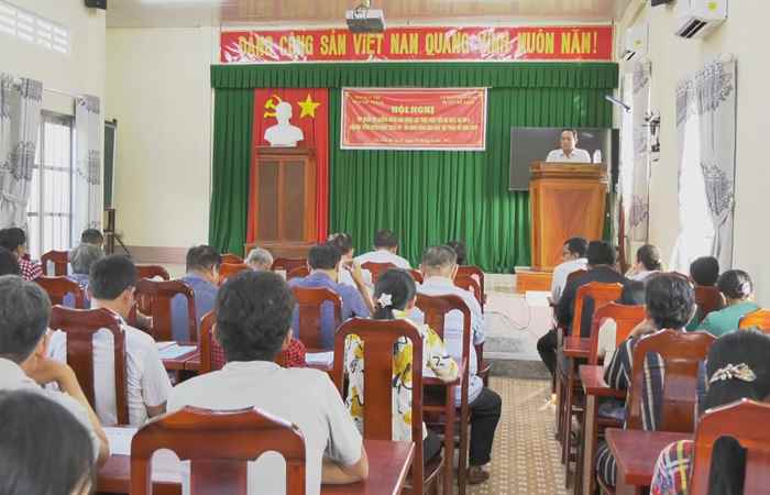Kế Sách: Ban Dân tộc tỉnh tập huấn nâng cao năng lực cho công đồng Chương trình mục tiêu quốc gia  