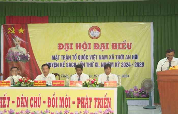 Kế Sách tổ chức thành công Đại hội MTTQ cấp xã nhiệm kỳ 2024-2029