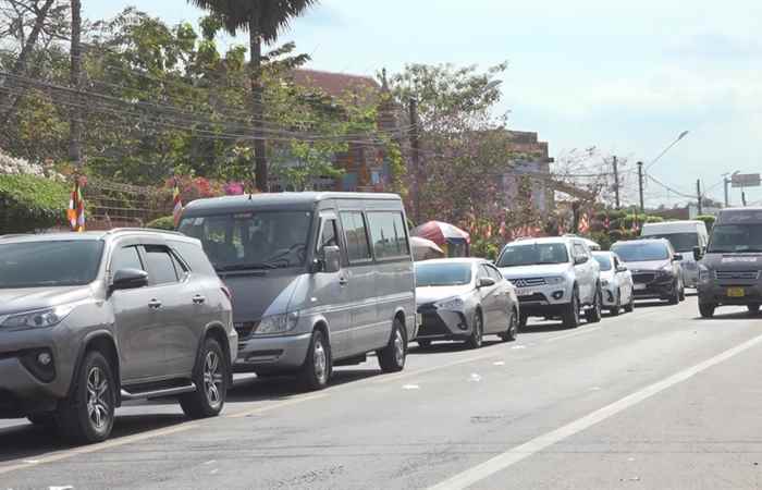 Kẹt xe trên tuyến Quốc lộ 1A