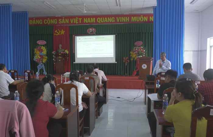 Khai giảng lớp bồi dưỡng nghiệp vụ cho lực lượng bảo vệ an ninh trật tự ở cơ sở