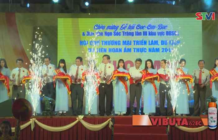 Khai mạc hội chợ thương mại triển lãm du lịch và liên hoan ẩm thực Sóc Trăng năm 2017