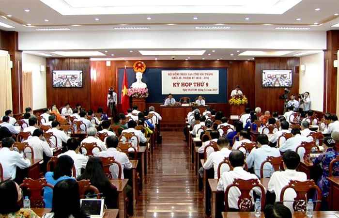 Khai mạc Kỳ họp thứ 9 Hội đồng nhân dân tỉnh Sóc Trăng khóa IX, nhiệm kỳ 2016 - 2021 