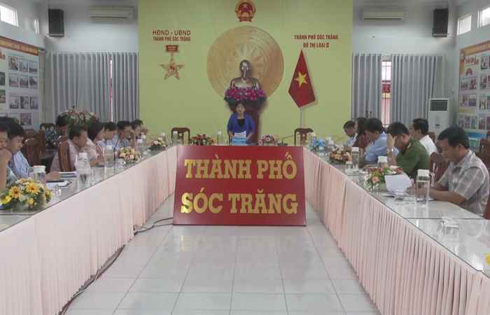 TP. Sóc Trăng khẩn trương triển khai các hoạt động chào mừng Lễ khởi công Dự án Cao tốc