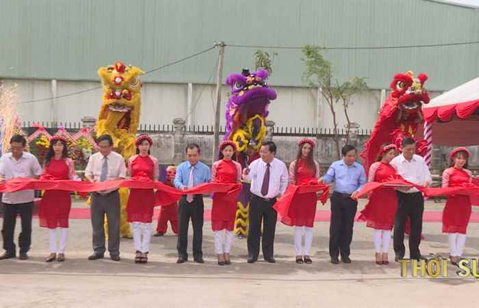 Khánh thành nhà máy xử lý nước thải khu công nghiệp An nghiệp