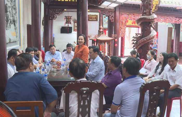 Khảo sát việc thực hiện nếp sống văn minh tại các cơ sở tín ngưỡng, tôn giáo ở TX. Vĩnh Châu 