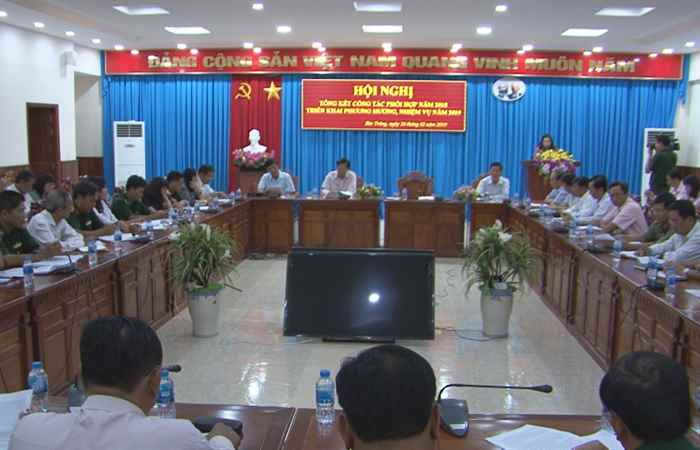 Khối Dân vận và Khối Lực lượng vũ trang triển khai phương hướng, nhiệm vụ năm 2019