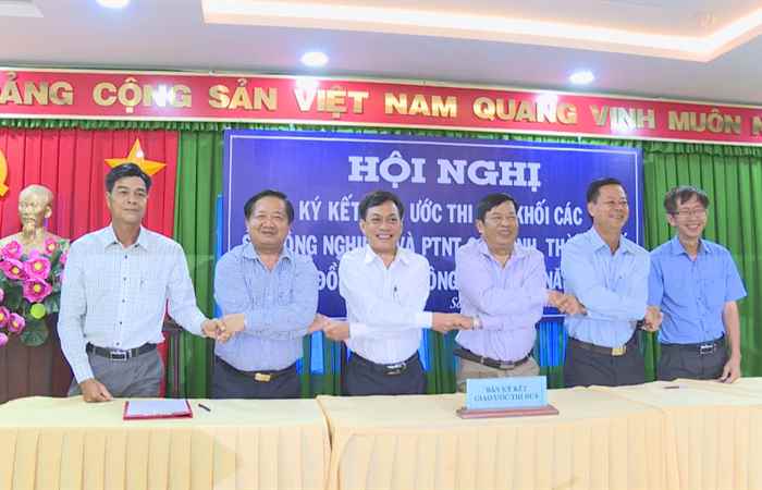 Khối thi đua vùng đồng bằng sông Cửu Long ký kết giao ước thi đua khen thưởng năm 2019  