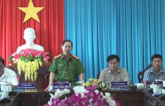 Trần Đề: Kiểm tra tình hình, kết quả thực hiện Đề án 06