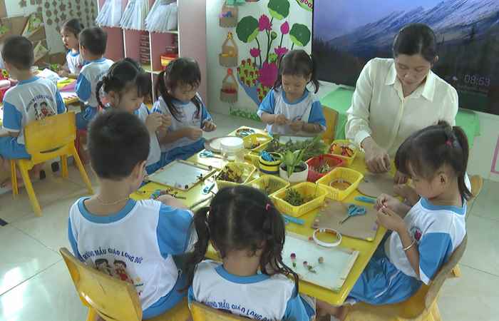 Trường Mẫu giáo Long Đức - Lá cờ đầu bậc học Mầm non của huyện Long Phú