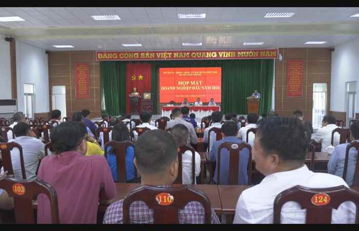 Huyện Châu Thành họp mặt Doanh nghiệp năm 2024