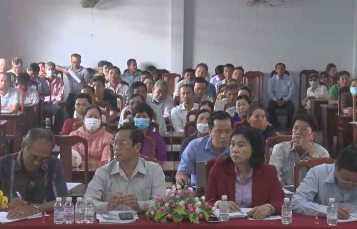 Cù Lao Dung: Lấy ý kiến cộng đồng dân cư về việc khai thác khoáng sản làm vật liệu xây dựng công trình  