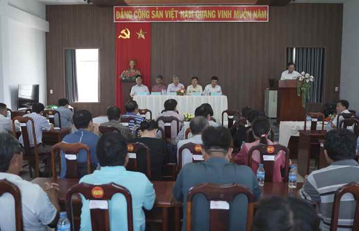 Lãnh đạo TP. Sóc Trăng đối thoại với các hộ bị ảnh hưởng giải phóng mặt bằng Khu tái định cư số 1