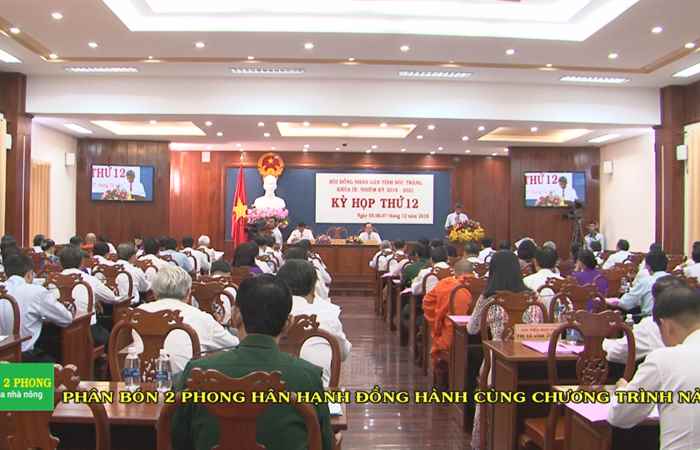 Khai mạc kỳ họp thứ 12 HĐND tỉnh Sóc Trăng khóa IX  
