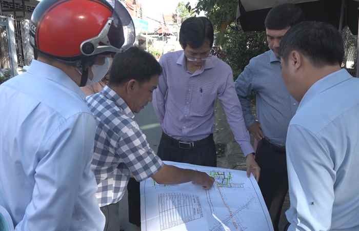 Lãnh đạo TP. Sóc Trăng kiểm tra công tác giải phóng mặt bằng