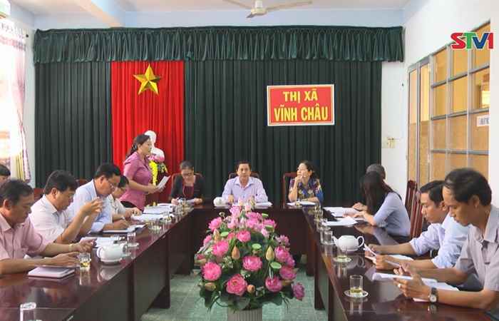 Lãnh đạo UBND tỉnh Sóc Trăng  kiểm tra tình hình chuẩn bị thi THPT quốc gia 2017 tại thị xã Vĩnh Châu