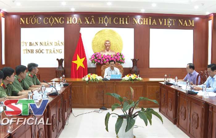 
UBND tỉnh Sóc Trăng nghe báo cáo Dự thảo Quy định khu vực bảo vệ, khu vực cấm tập trung đông người, cấm ghi âm, ghi hình, chụp ảnh
