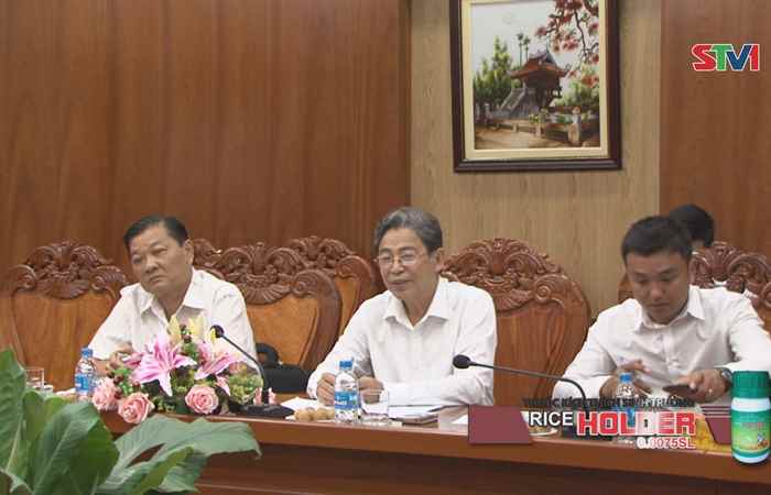 Lãnh đạo UBND tỉnh Sóc Trăng tiếp và làm việc với công ty Youngone Nam Định