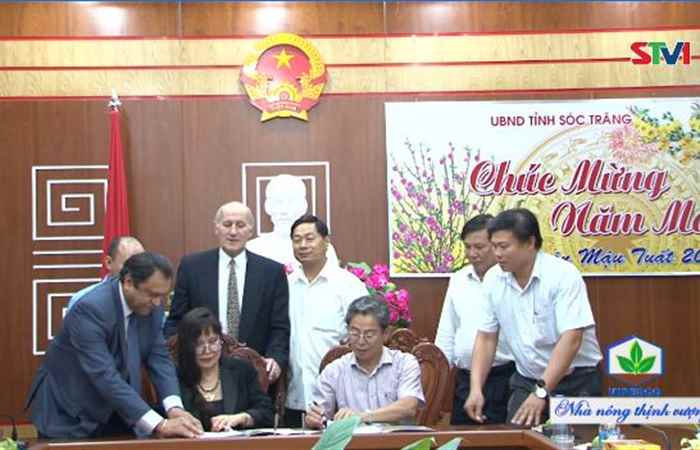 Lãnh đạo UBND tỉnh Sóc Trăng tiếp và làm việc với đoàn công tác của Tập đoàn ILDC (Pháp)  