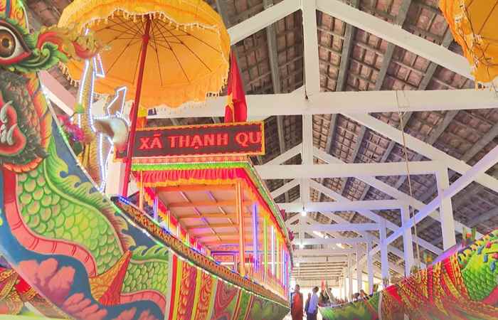 Ngày thi đấu đầu tiên Giải đua ghe Ngo Sóc Trăng năm 2022 (07-11-2022) 