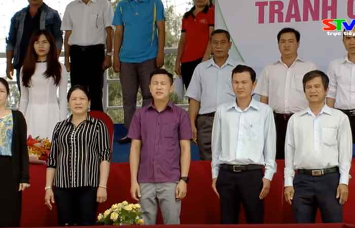LỄ KHAI MẠC GIẢI BÓNG ĐÁ NHI ĐỒNG TRANH CÚP TRUYỀN HÌNH SÓC TRĂNG LẦN II-2018 và trận Phú Mỹ (Mỹ Tú) vs Phú Tâm (Châu Thành)