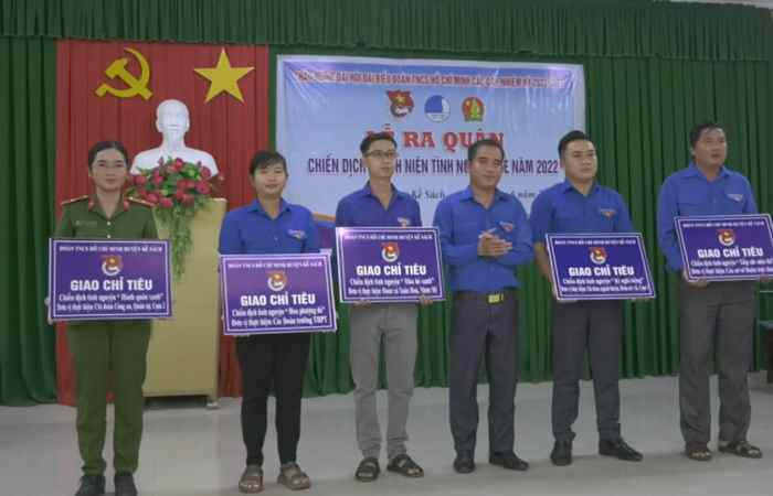 Kế Sách ra quân Chiến dịch Thanh niên tình nguyện hè  