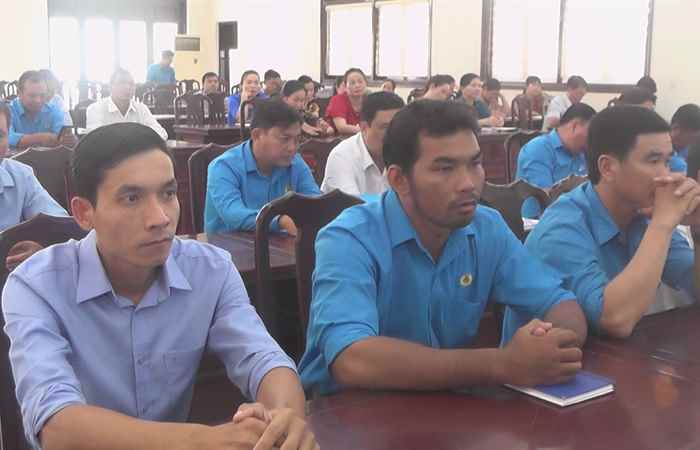 Thạnh Trị: Liên đoàn Lao động tổng kết năm 2023
