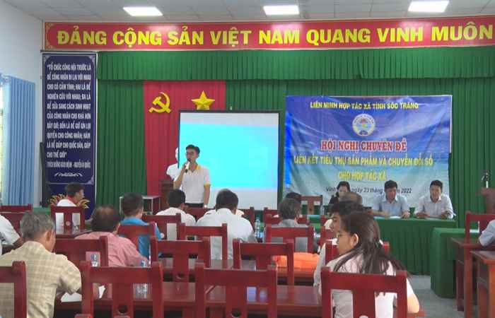 Liên minh Hợp tác xã  tập huấn về liên kết tiêu thụ nông sản và chuyển đổi số 