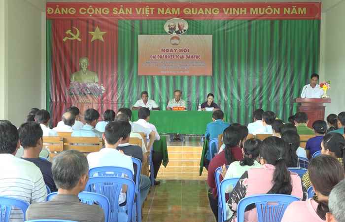 61 Khu dân cư ở huyện Long Phú tổ chức Ngày hội đại đoàn kết 