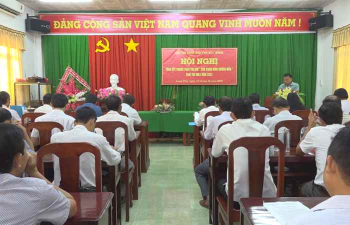 Long Phú: Cụm thi đua số 1 Tổng kết phong trào CCB gương mẫu  