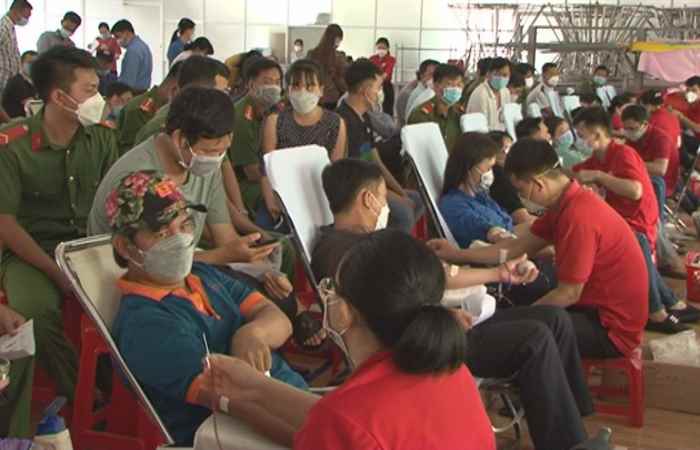 Long Phú: Hiến máu tình nguyện đợt 1 năm 2022